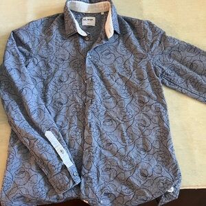 Floral Patterned Button-Up Shirt